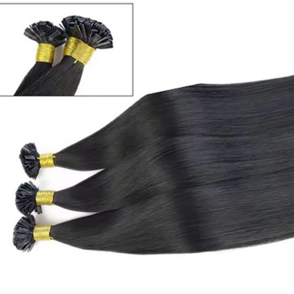 Flat Straight Tip Human Hair Extensions