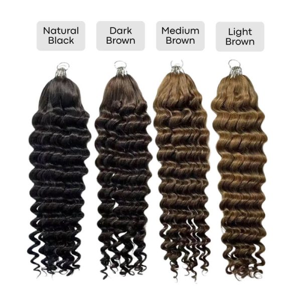 2nd-Gen Curly Feather Hair Extension