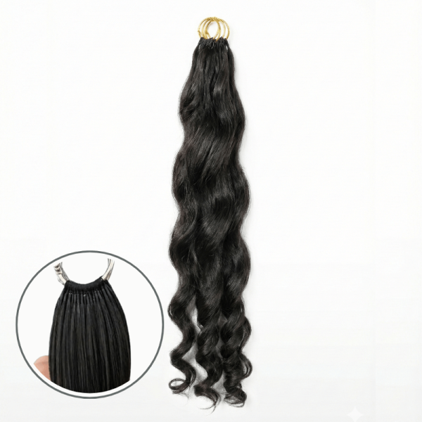 3rd-Gen Curly Feather Hair Extension